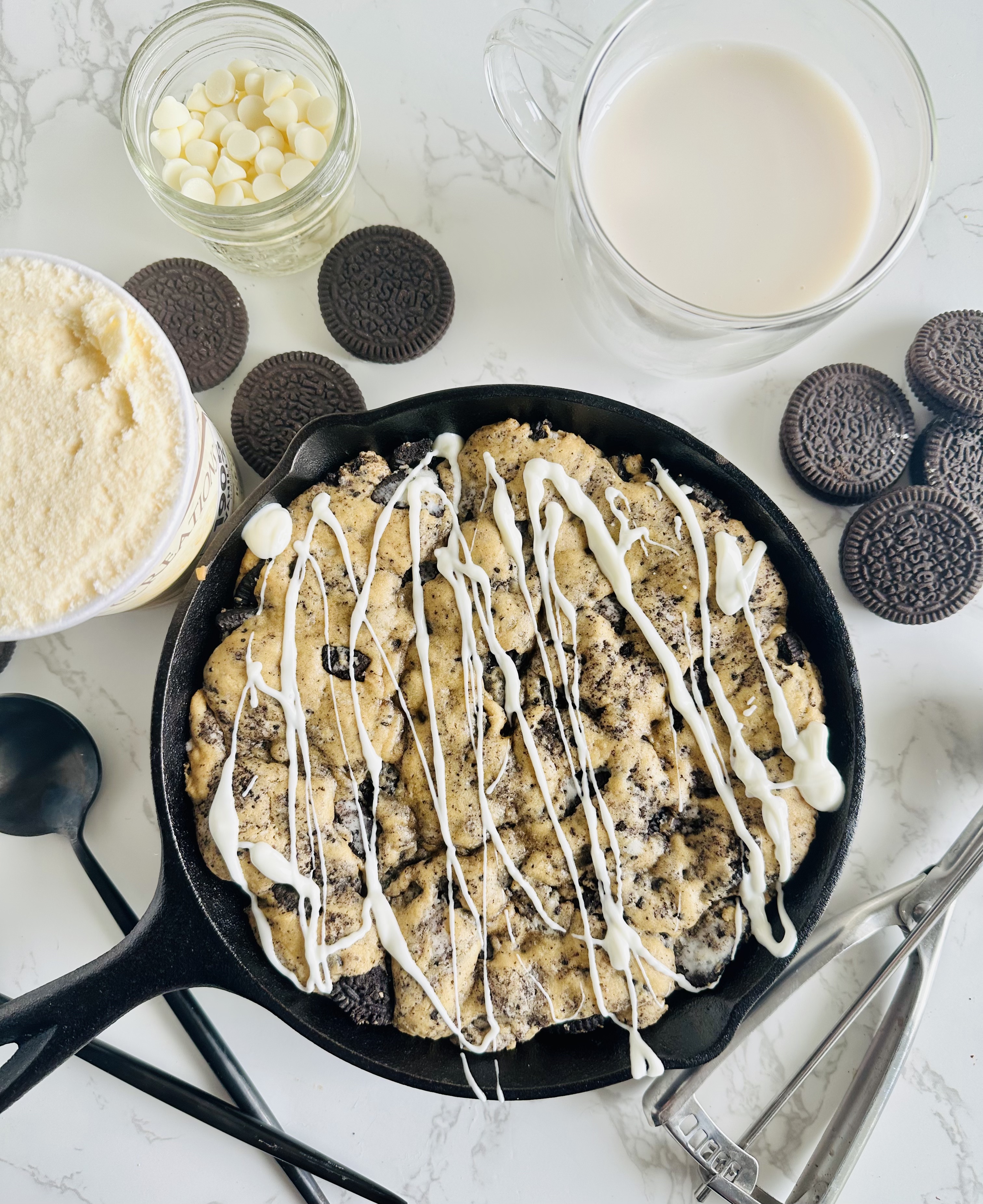 Cookies and Cream Pizookie