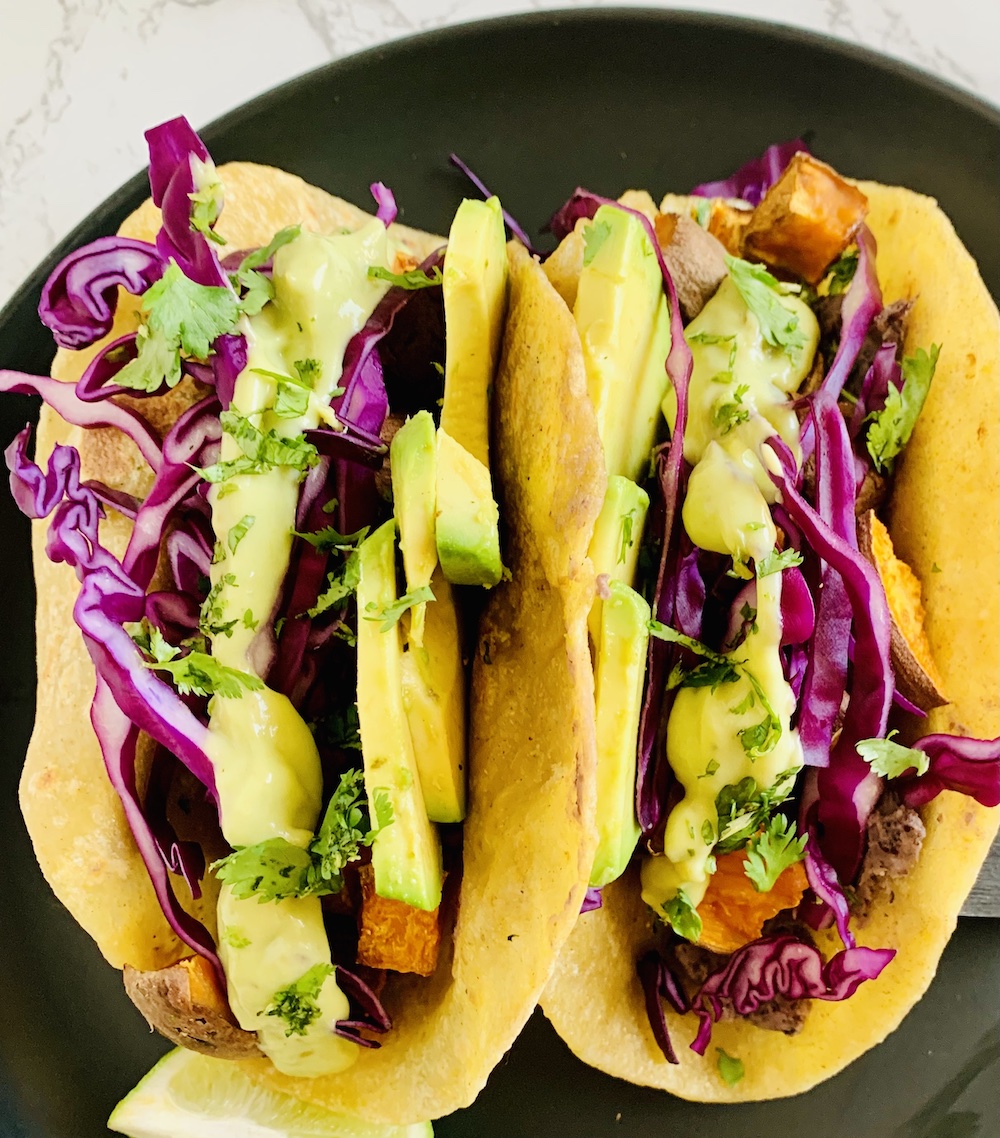 Vegan Sweet Potato Tacos