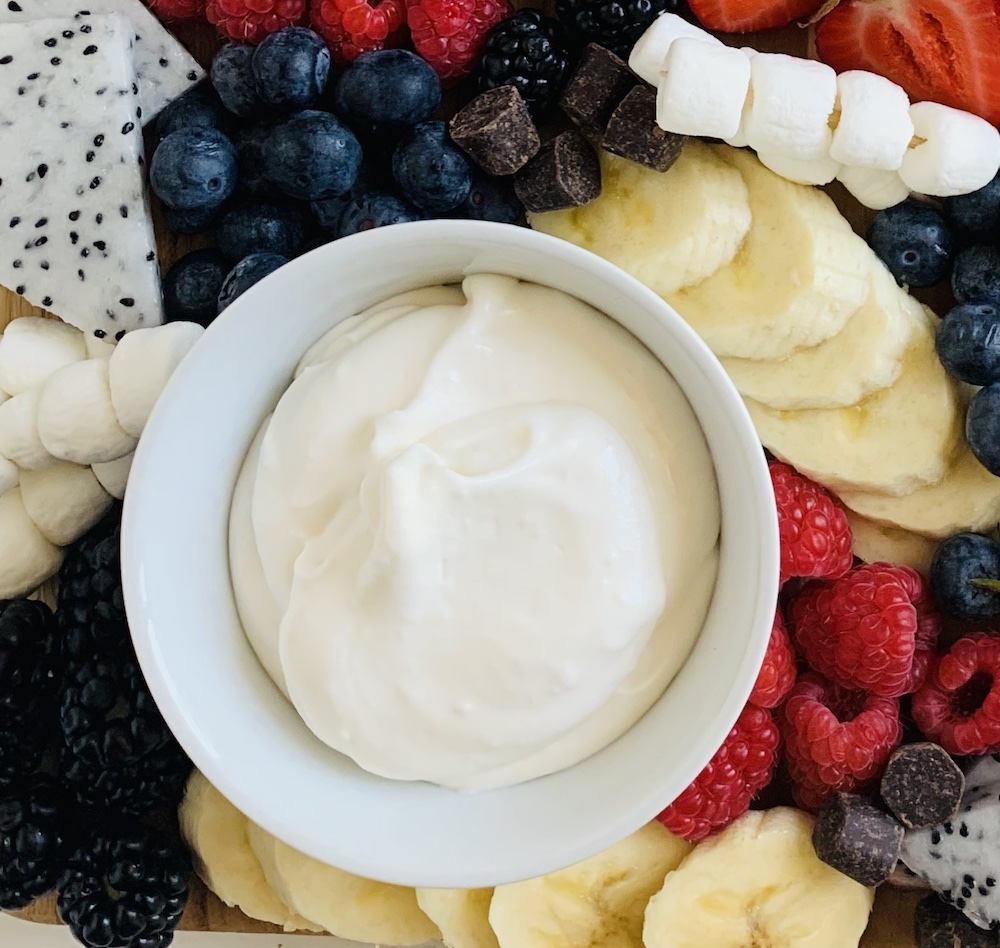 Marshmallow Fluff Fruit Dip